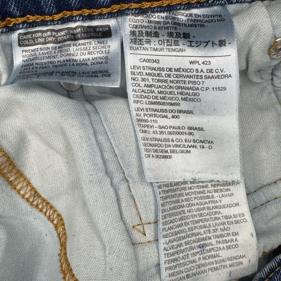 Levi's® Workwear 505 Regular Fit Men's Jeans Size 38x30. - Picture 10 of 10